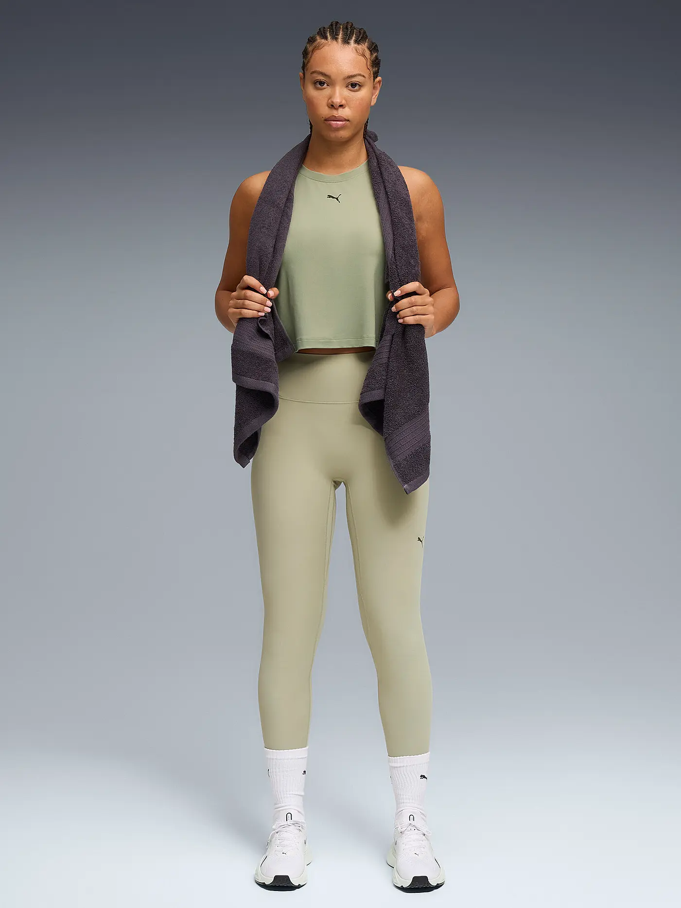 PUMA | Damen Fitnesstank CLOUDSPUN | 